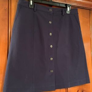 J.McLaughlin Navy Blue Size 8 Skirt
